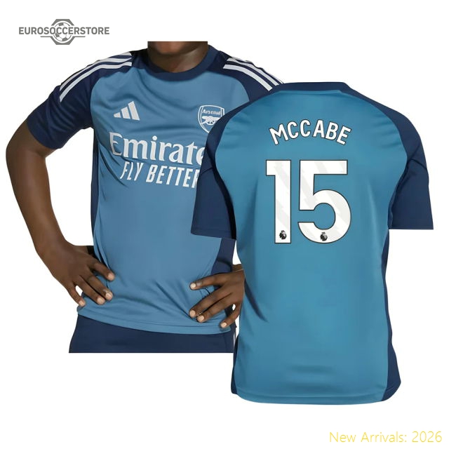 2025-2026 Arsenal Kids Premium Mccabe Jersey Aeroready Aeroready