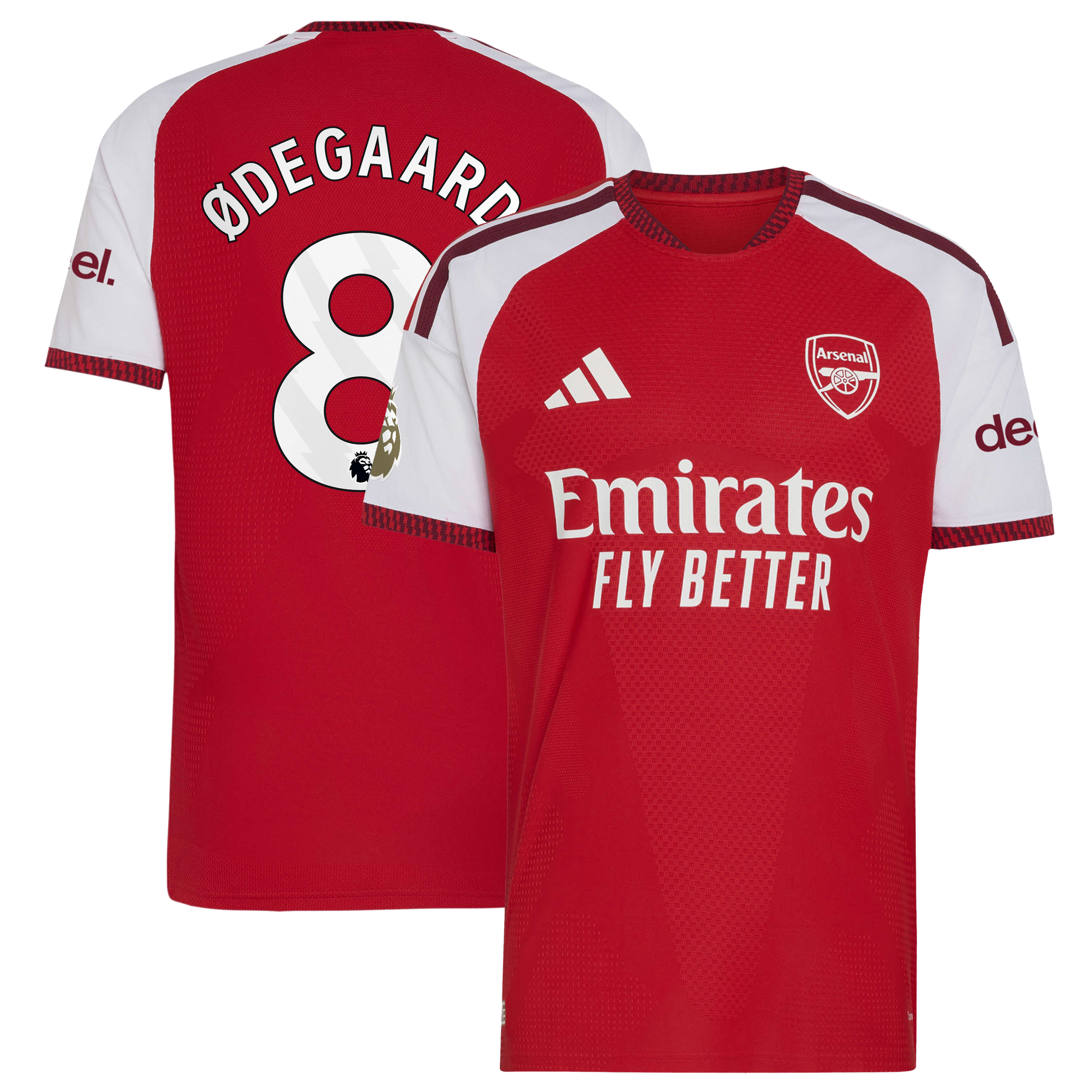 [SJH] Women's Martin?degaard Arsenal 2026/27 Home Authentic Jersey - Red