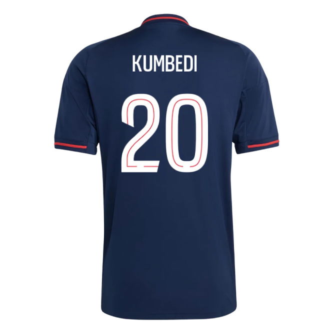 Kumbedi 20 Collector's Rare Quality Lyon Away Rare Jersey