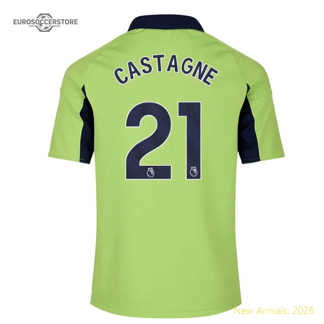 Official 2025-2026 Fulham Away Shirt - Kids (castagne 21) - Premium