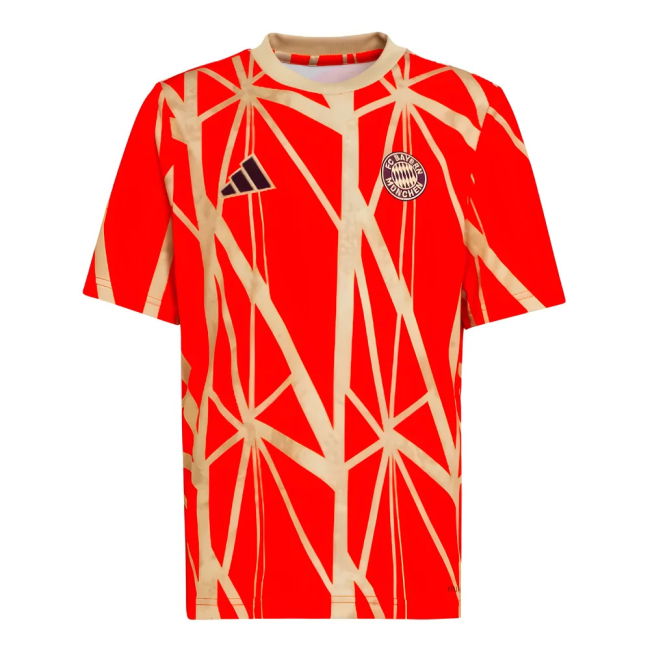 2024-2025 Bayern Munich Elegant Shirt (Red) Lightweight