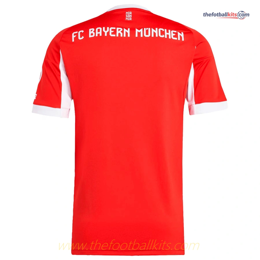 Fan Edition Bayern Munich Home Soccer Football Shirt 2025-26 Edition