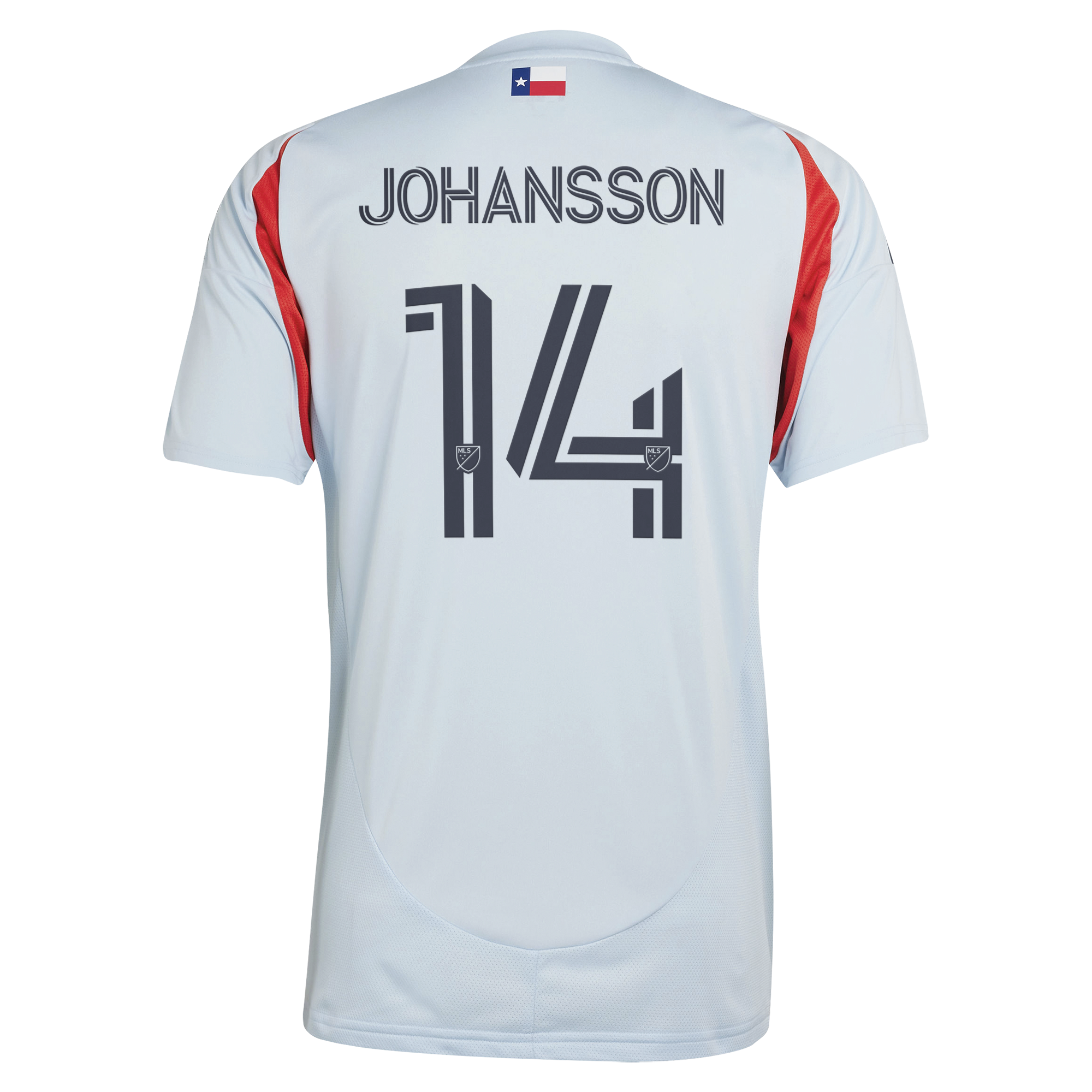 [LK] Herman Johansson FC Dallas 2025 The Inferno Kit Replica Jersey - Light Blue