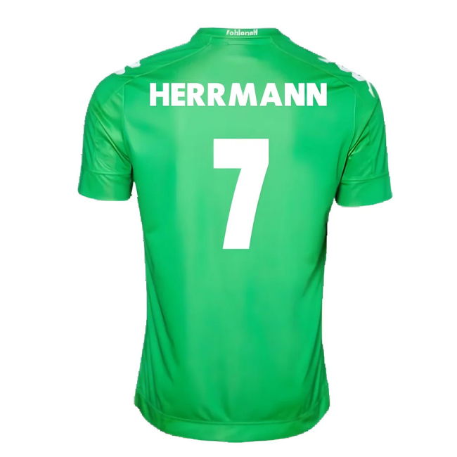 Borussia Monchengladbach 2016-18 Away Shirt ((Very Good) XL) (Herrmann 7)