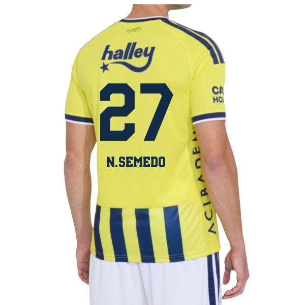 [DDJ] 2026-2027 Fenerbahce Home Shirt (N.Semedo 27)