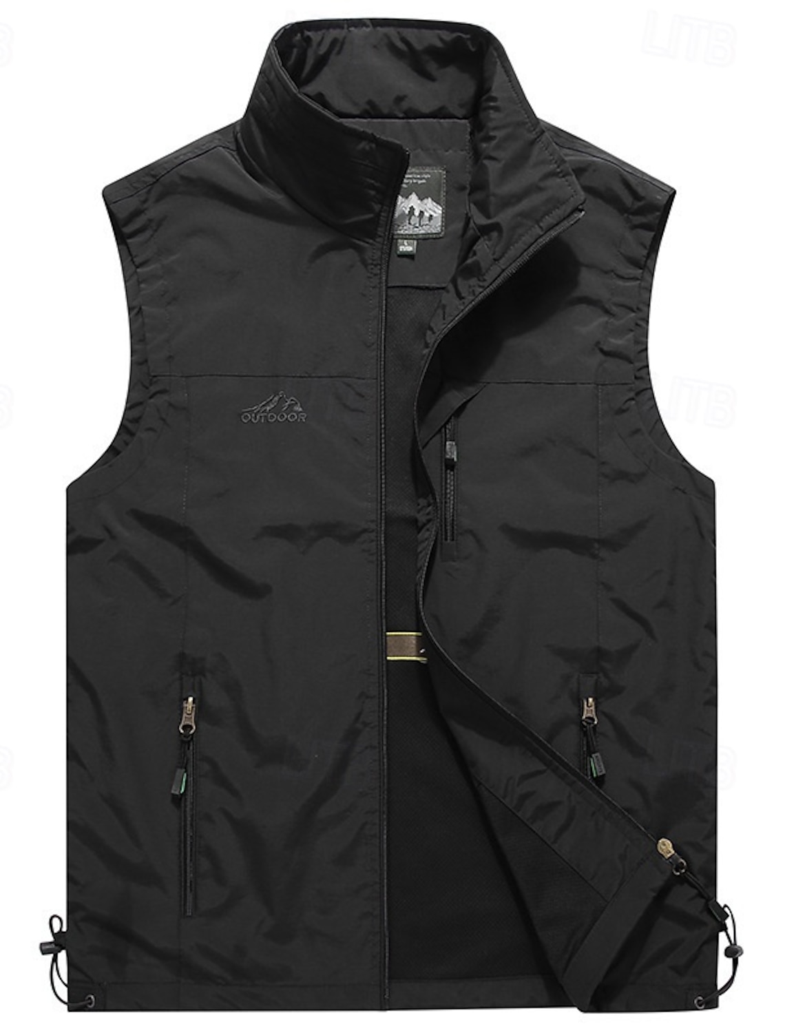 Men's Hiking Vest Winter Coat Hiking Fleece Vest Spring Autumn / Fall Outdoor Comfortable Breathable Vest Hunting Fishing Climbing Black Army Green Red Khaki Dark Blue