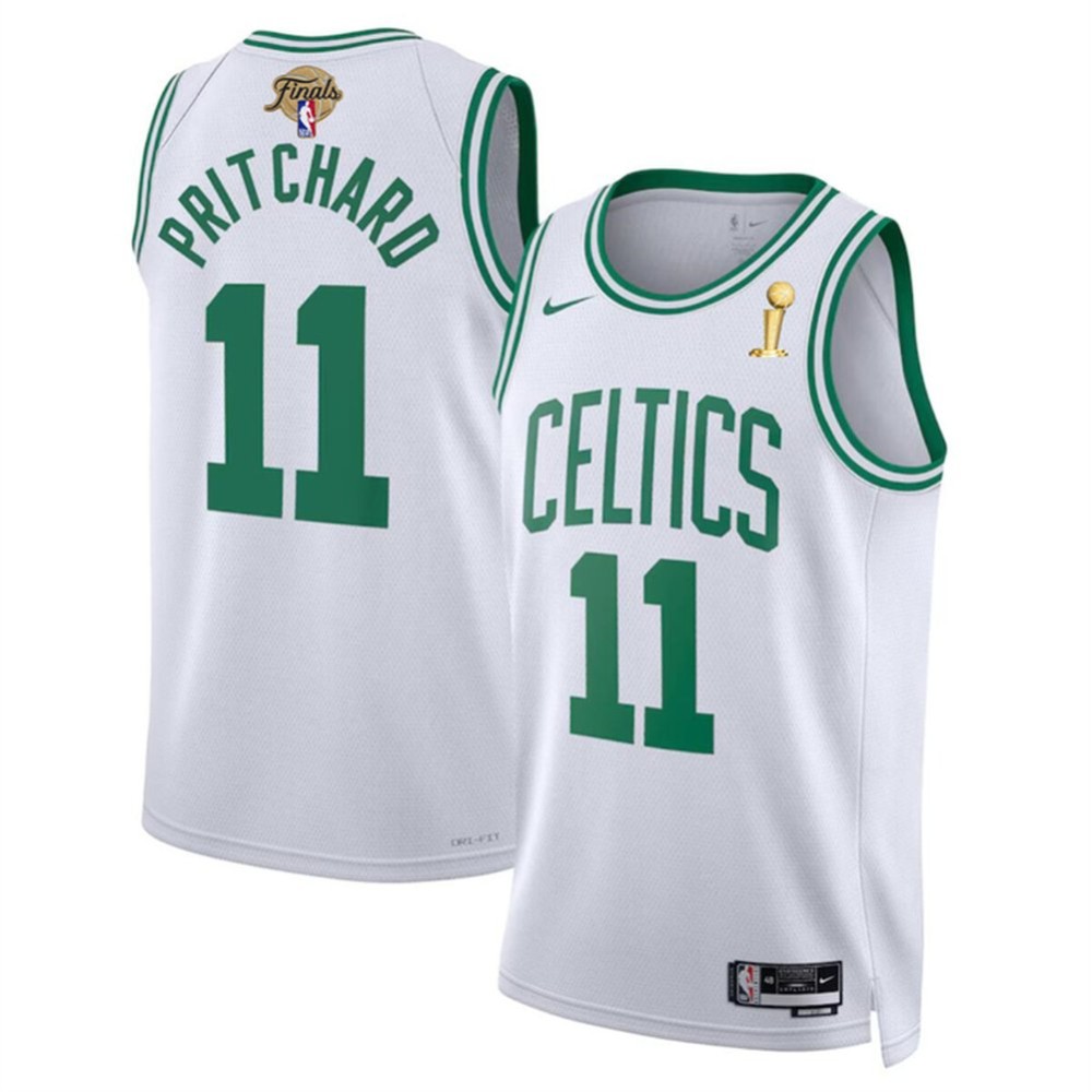 Pro Grade Boston Celtics 11 Jersey - White - Must-Have Jersey
