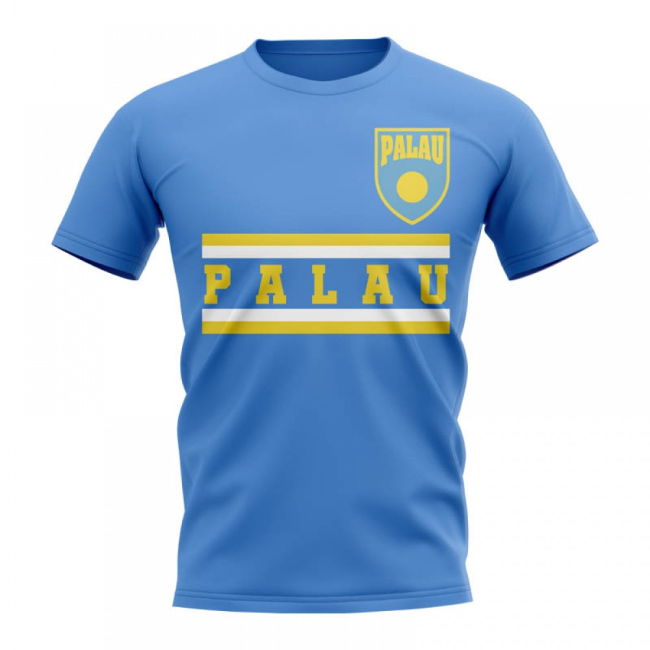Kit Palau Core Football Country T-Shirt (Sky) Professional