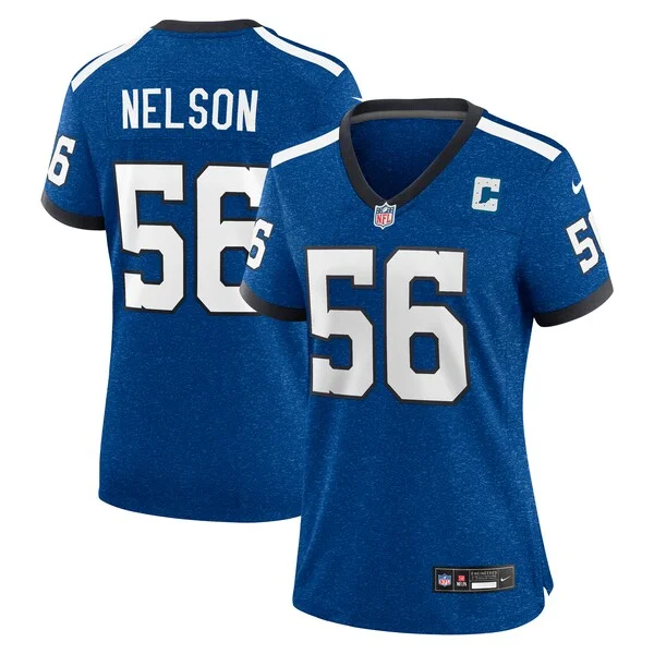 None Quenton Nelson Game Jersey - Royal | NFL Player Jersey | NFL Foot