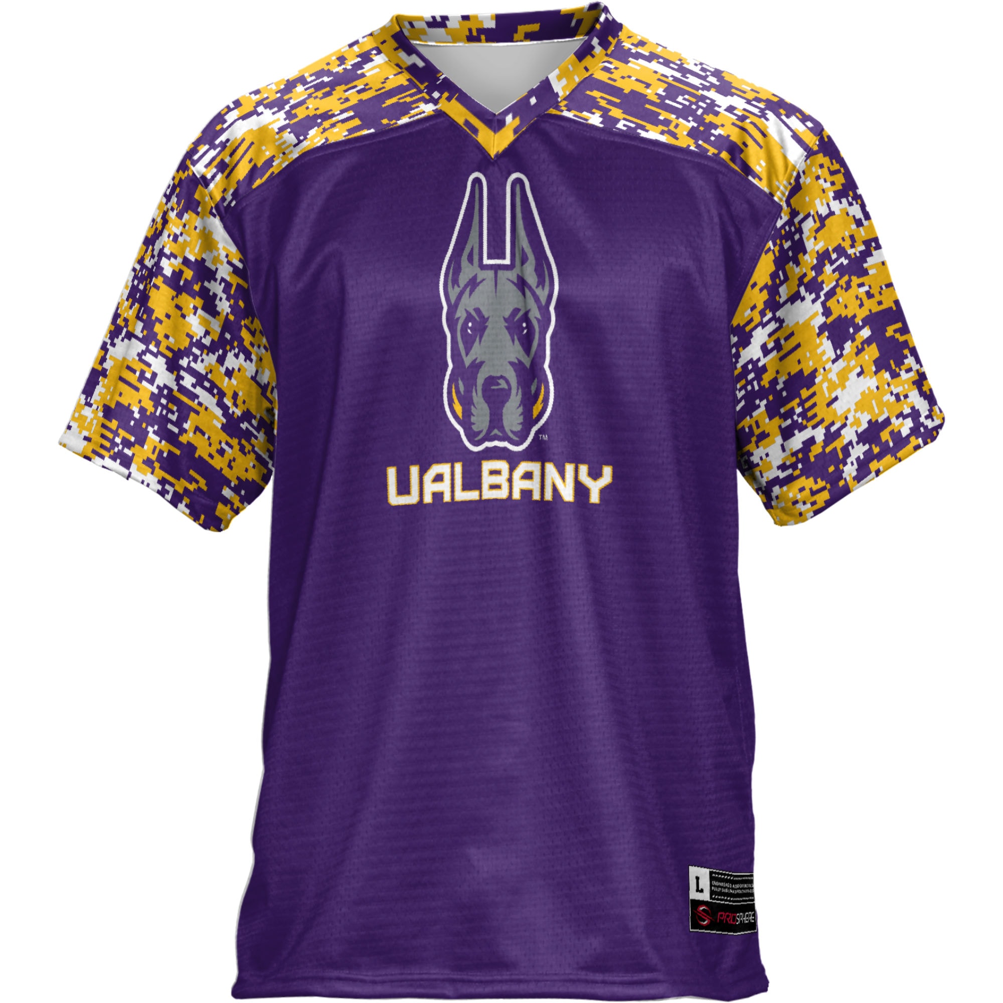 UAlbany Great Danes GameDay Greats Football Jersey - Purple