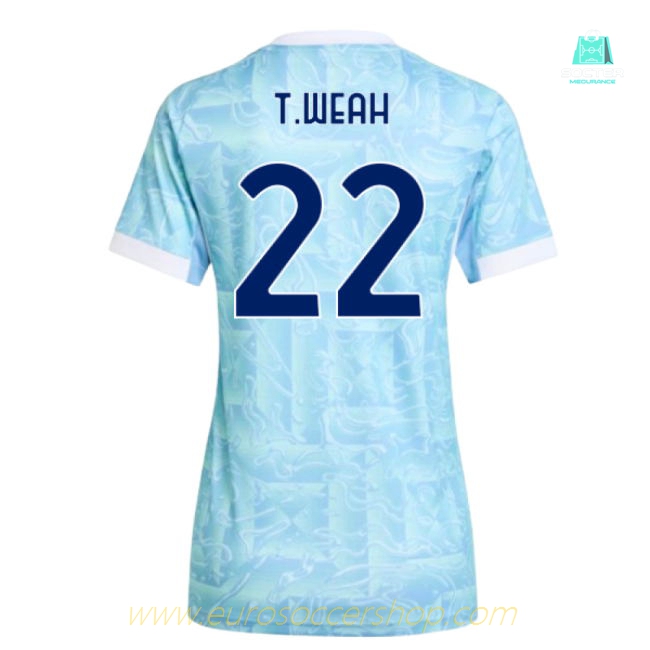 2025-2026 Juventus Away Shirt (Womens) (T.Weah 22)