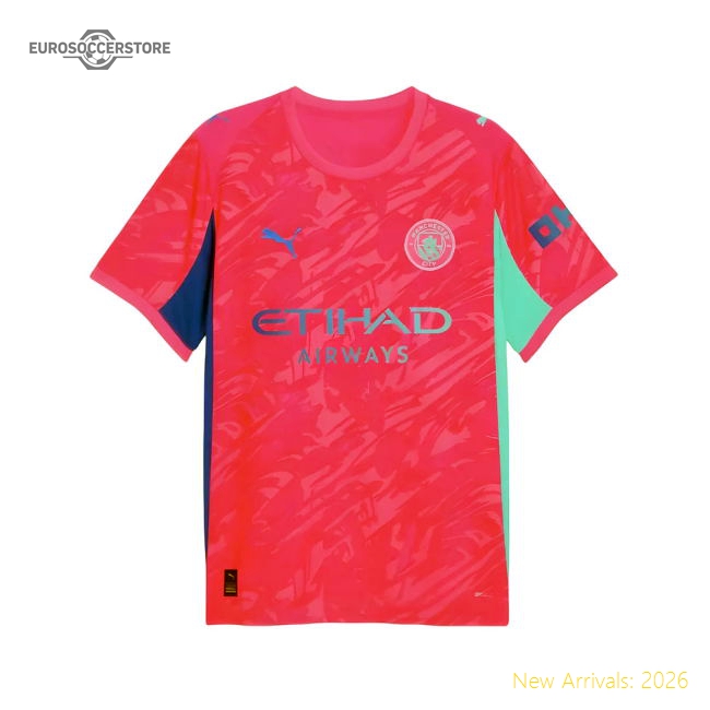 Man City Goalkeeper Home Kit 2025-2026 Supporter Jersey