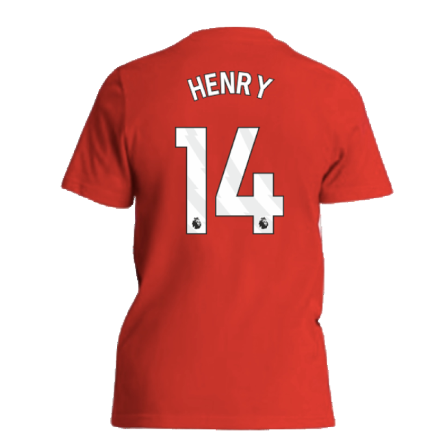 2024-20 Arsenal Home Soccer Jersey Henry 14 L S Kids