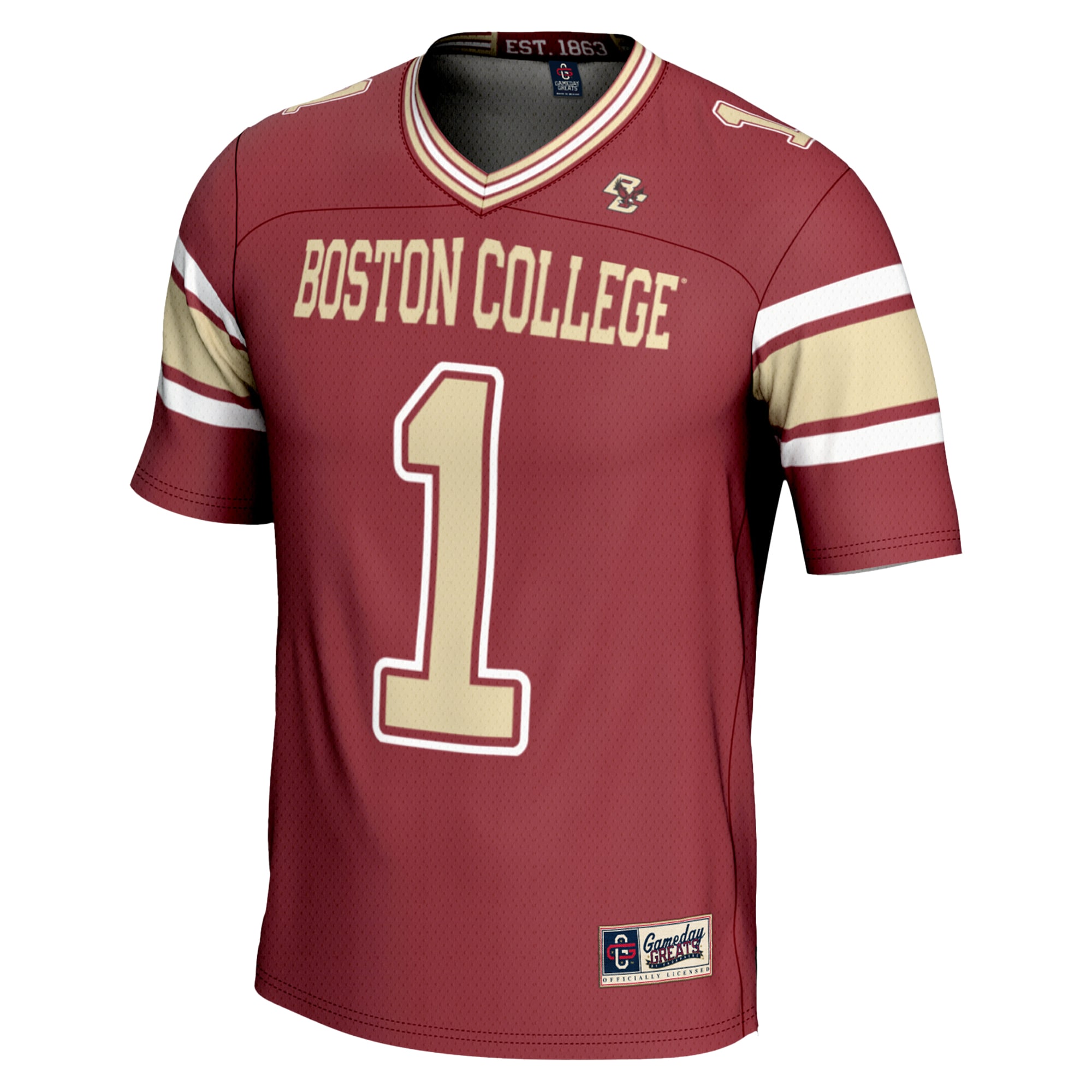 [NJP] Boston College Eagles GameDay Greats Youth Football Jersey - Maroon