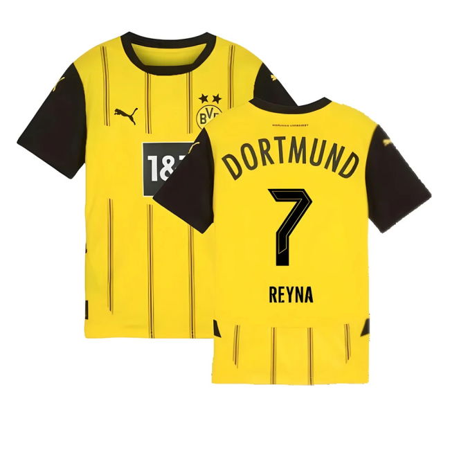 Dortmund Official 2024-2025 Home Shirt - Kids (Kids) | High Quality