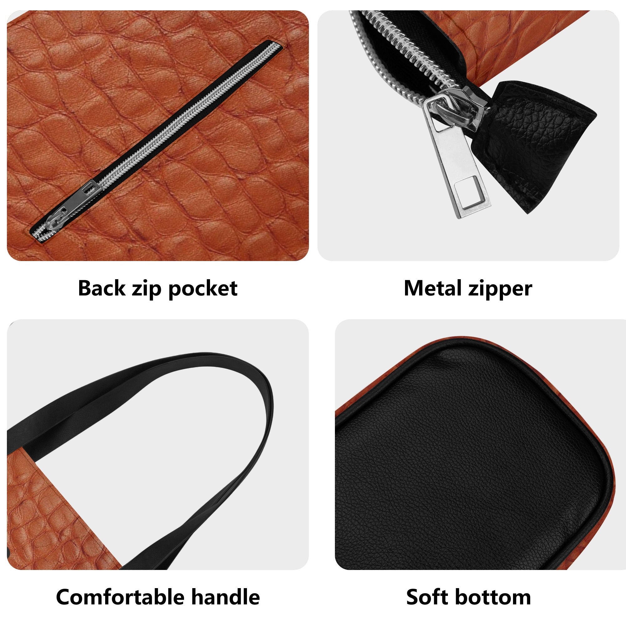 Pup - Casual Womens Leather Handbag Frenchie Themed Wear | Trendy Style