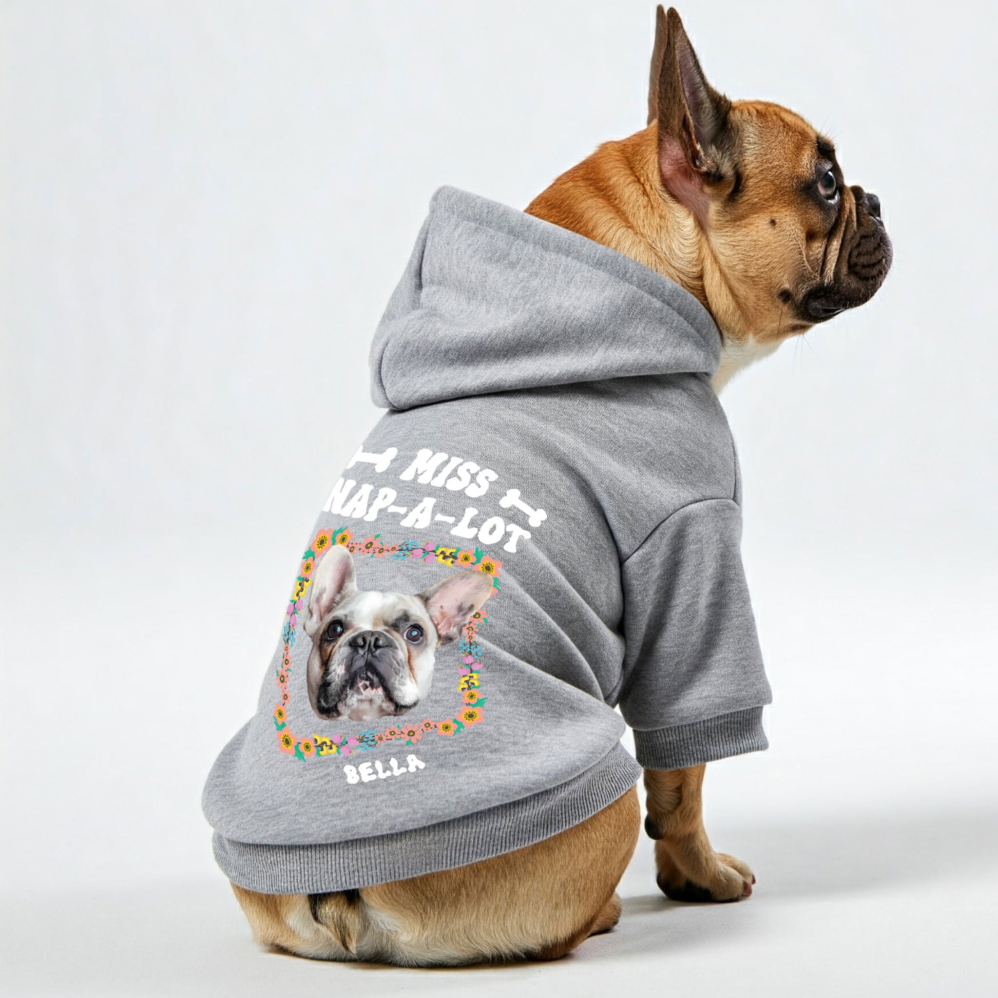 Street-Ready Nap-a-lot - Personalized French Bulldog Hoodies With Fun...