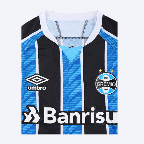 Professional Breathable Grêmio 20-21 Home Blue Soccer Jersey Shirt