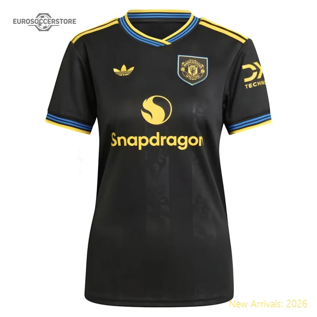 2025-2026 Man Utd Womens Modern Jersey Drycell Lightweight
