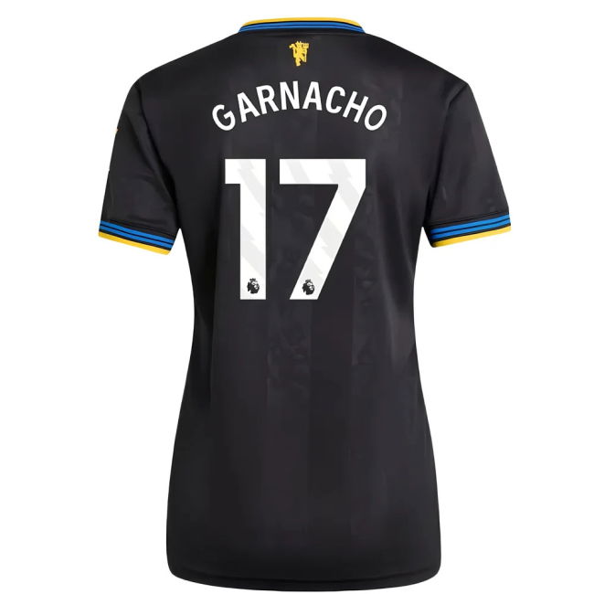 2025-2026 Man Utd Authentic Third Jersey (Womens) (Garnacho 17)