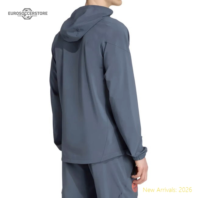 Performance 2025-2026 Bayern Munich Vis Tech Travel Jacket (Bold Onix)