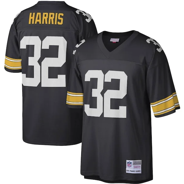 Elite PIT Steelers Replica Jersey - Black | NFL Fan Apparel | NFL Foot
