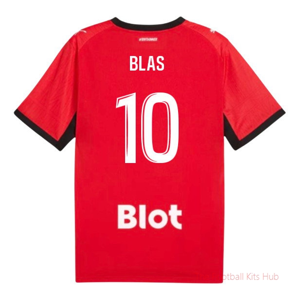 Supporters Elite Stade Rennais 2026-2027 Home Shirt (Blas 10)