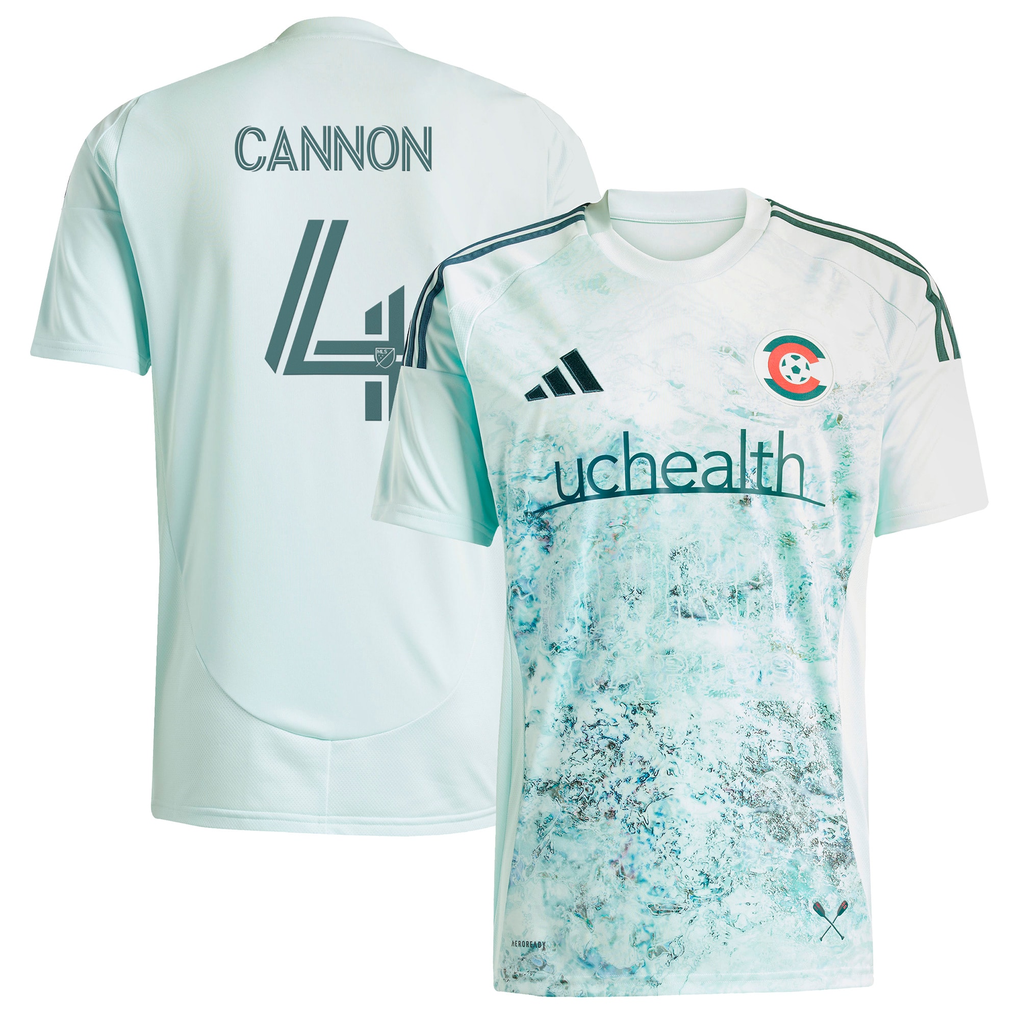 [JED] Youth Reggie Cannon Colorado Rapids 2025 Headwaters Replica Player Jersey - Green