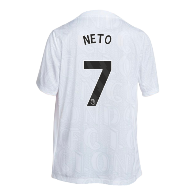 Chelsea Chelsea Academy Pro Pre Match Football Top White Neto #7 A...