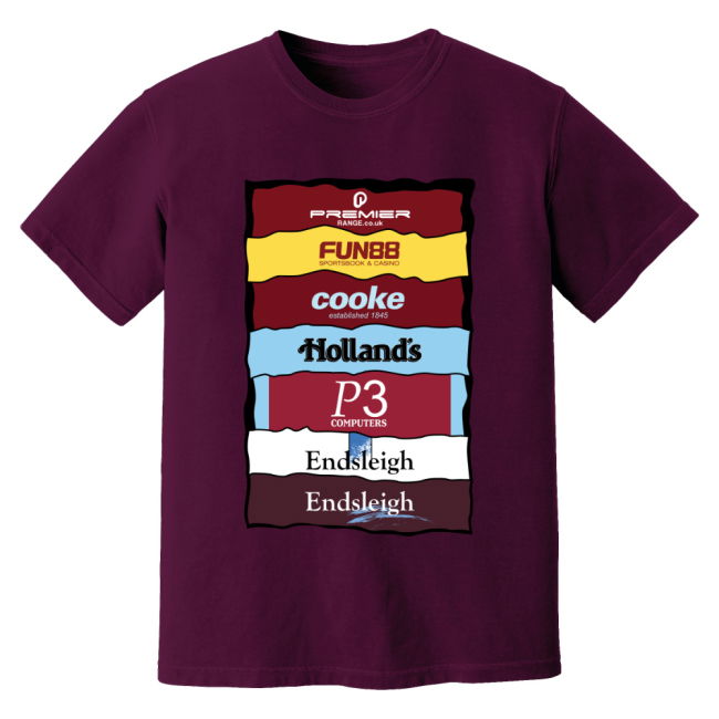 Top Tier Passionate Burnley Modern Style Football Shirt