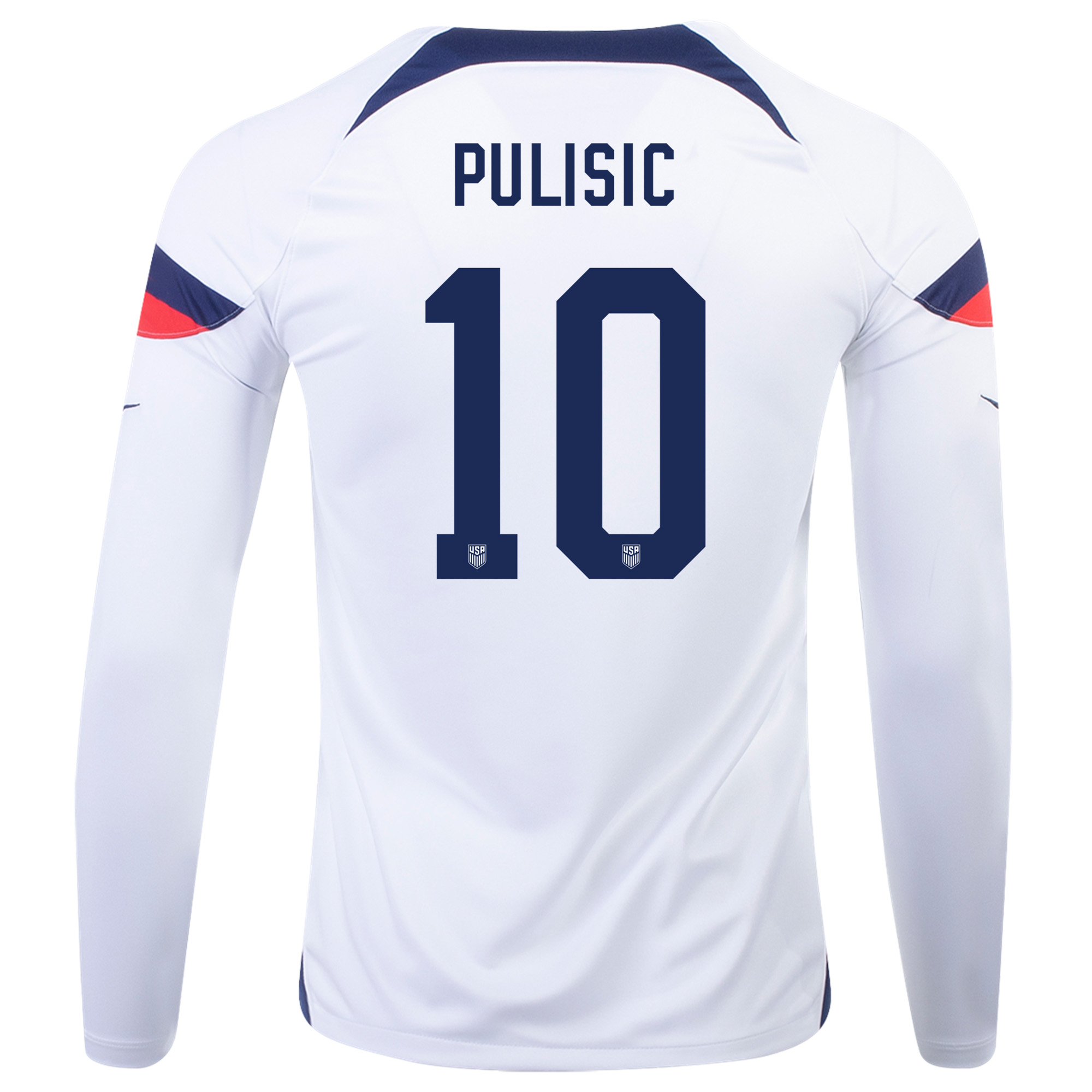 Nike Usa nike usa pulisic #10 Home Jersey 22/24 official la-liga