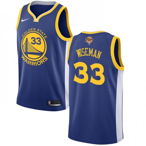 GSW Gold Nike S. Warriors #33 NBA Jersey NBA Fan Apparel Game Day Wear