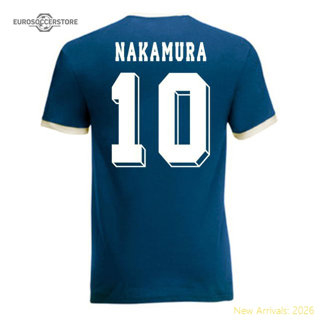 Shinsuke Nakamura Japan Ringer Tee (blue)