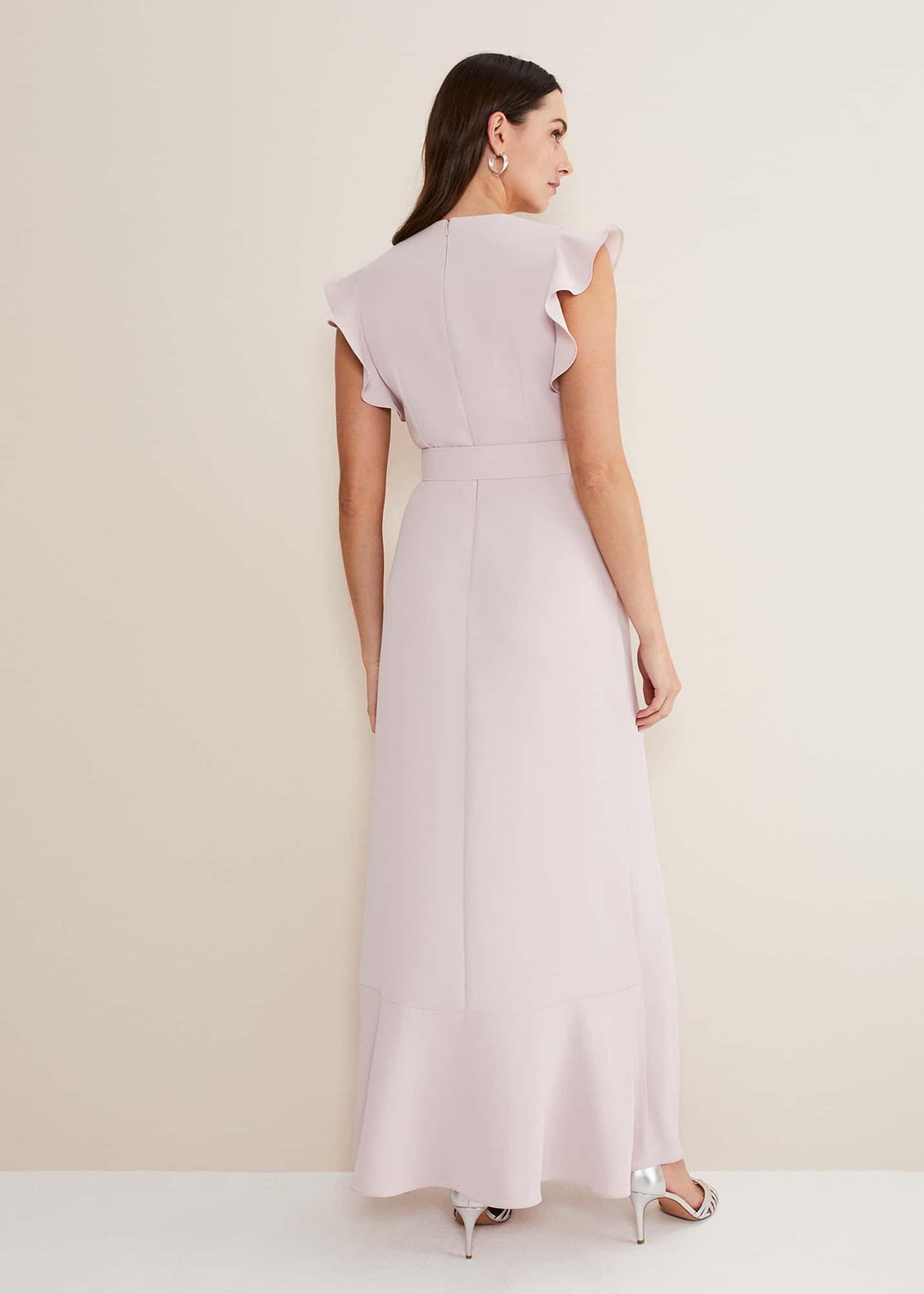 Phoebe Frill Maxi Dress