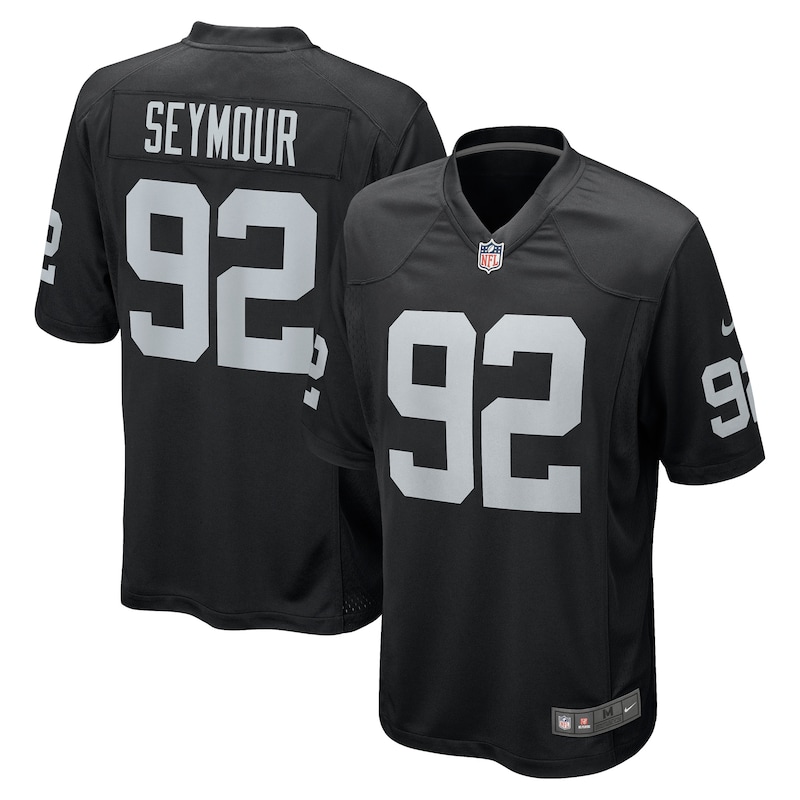 None Richard Seymour Las Vegas Raiders Great Value Replica Jersey