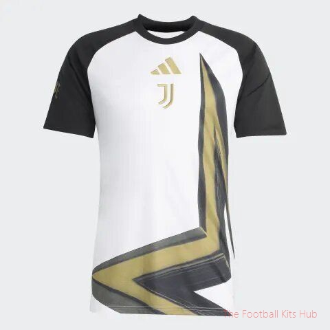 Juventus Training T-Shirt Pre Match - White/Black
