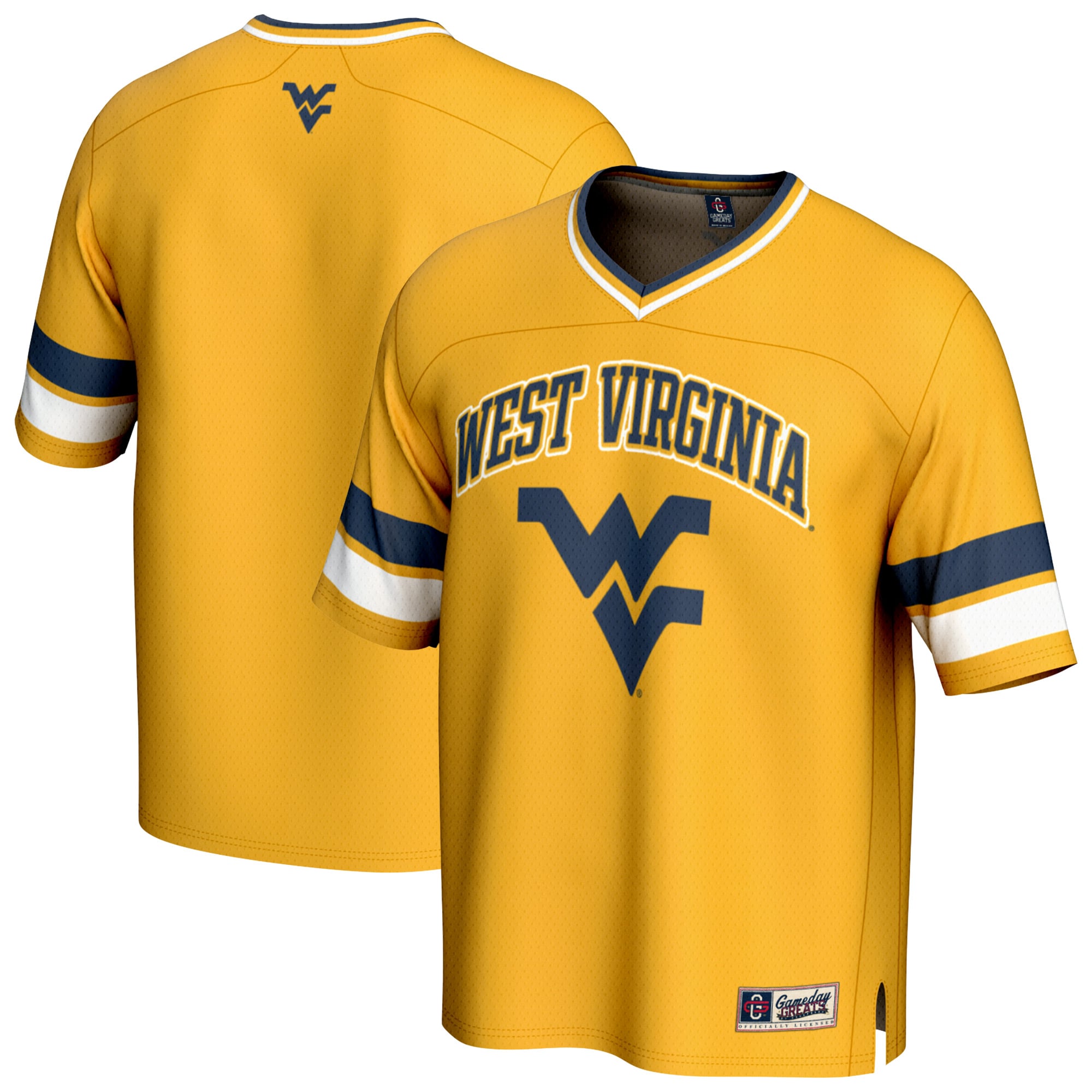 Youth Gold West Virginia Mountaineers Spirit Football Jersey