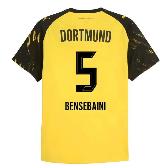 Durable Material Dortmund Borussia Dortmund Authentic Home Shirt B...