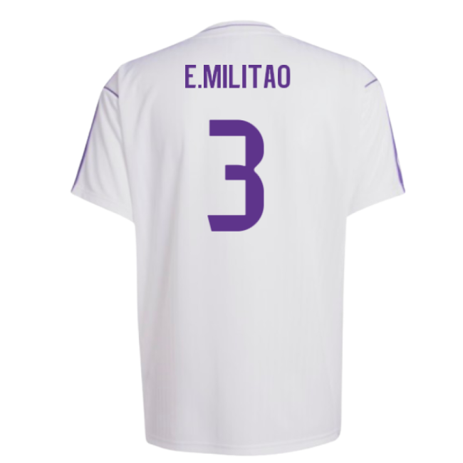 Supporter Real Madrid Terrace Icons Shirt (White) (E.Militao 3)