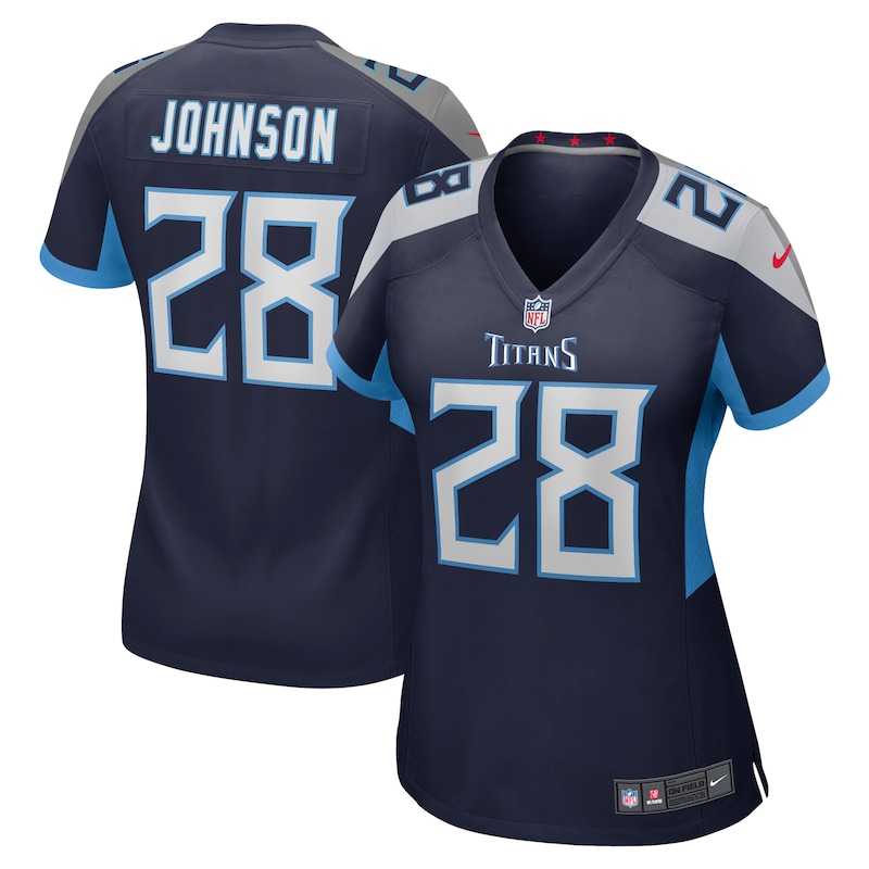 None Chris Johnson Tennessee Titans Budget-Friendly Replica Jersey
