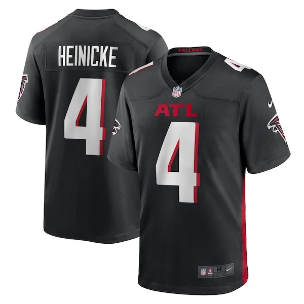None Taylor Heinicke Game Jersey - Black | NFL Player Jersey