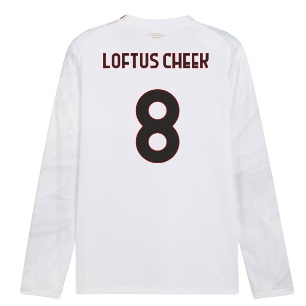 [DDJ] 2026 2027 AC Milan Long Sleeve Shirt Cheek Away Apparel (Loftus 8)