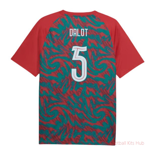[JED] 2026/27 Portugal Warm Up Jersey (Red) (Dalot 5)