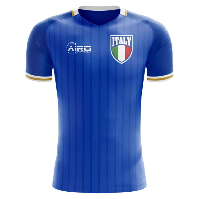 Match Worn Style Italy Home Professional Jersey 2025-2026 (Kids)