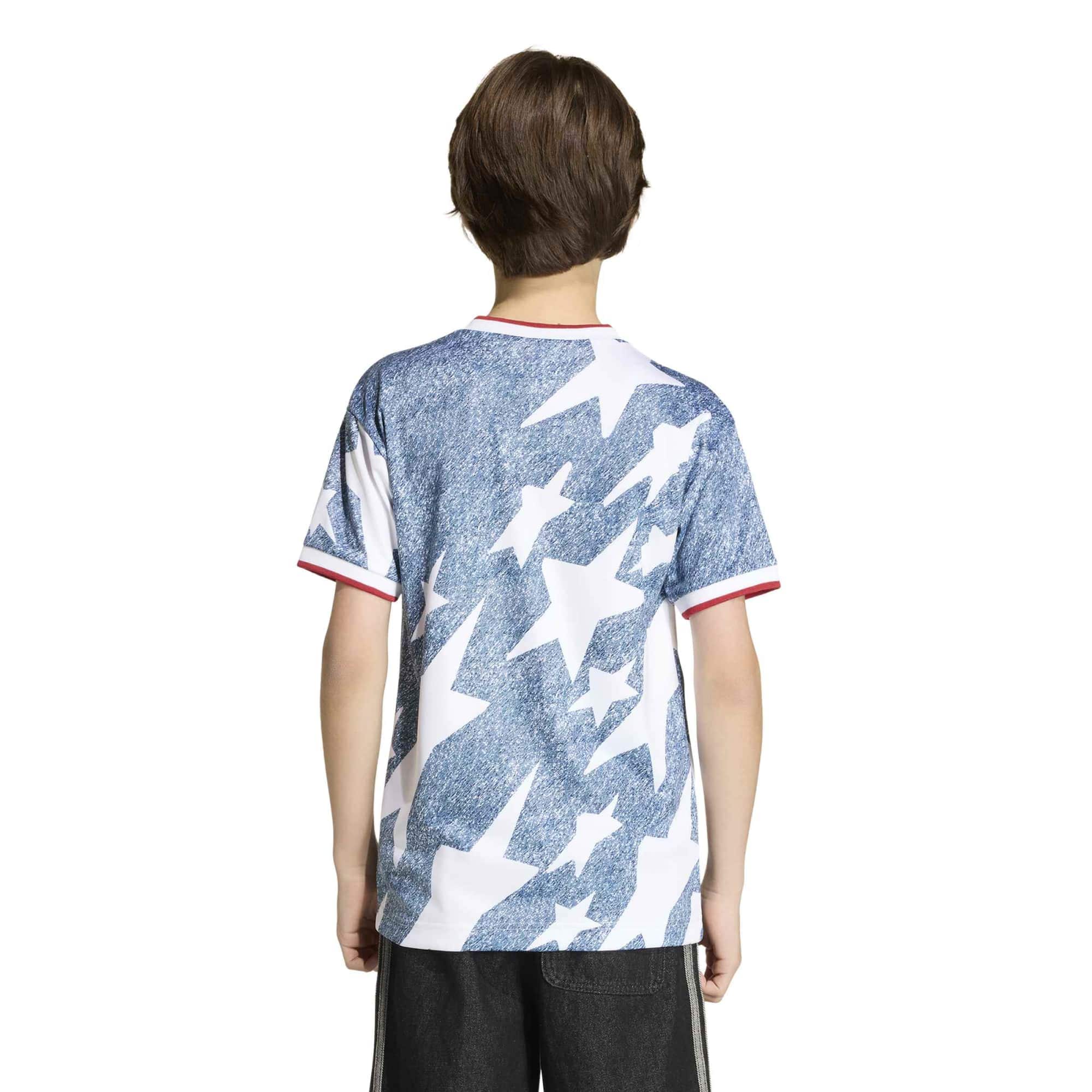 [SJH] Youth USA 1994 Denim Graphic Fashion Jersey - Blue