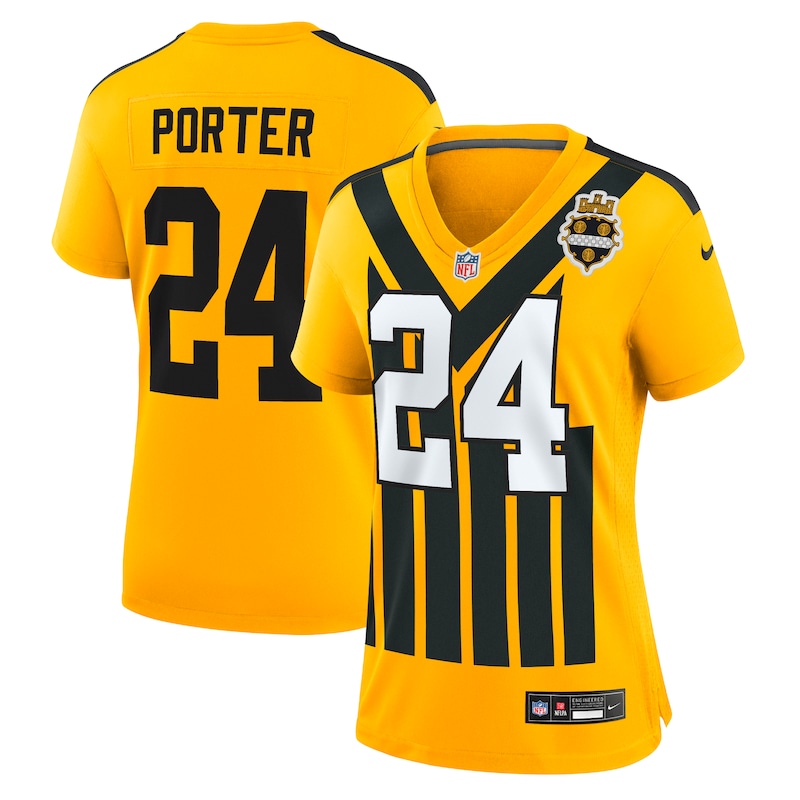 None Joey Porter Jr. MVP Candidate PIT Steelers Game-Ready Jersey