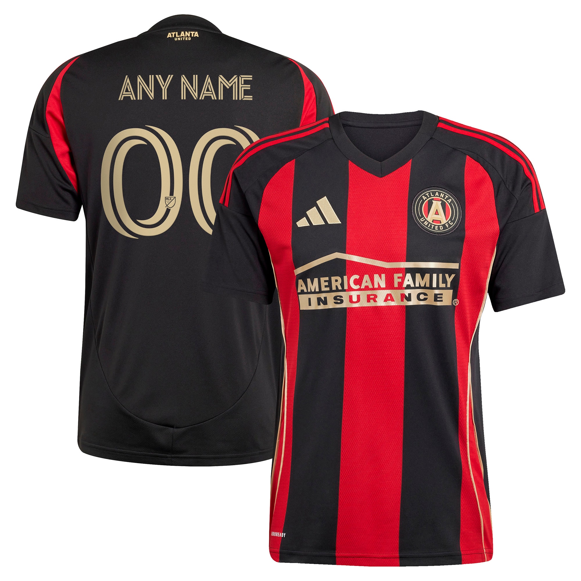 [SJH] Atlanta United FC 2025 The Connector Replica Custom Jersey - Black