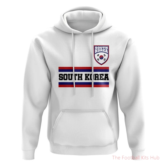 South Korea Core Football Country Hoody (White)