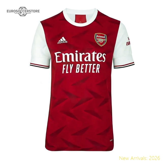 Official 2020-2021 Arsenal Home Shirt - Authentic Soccer Wear