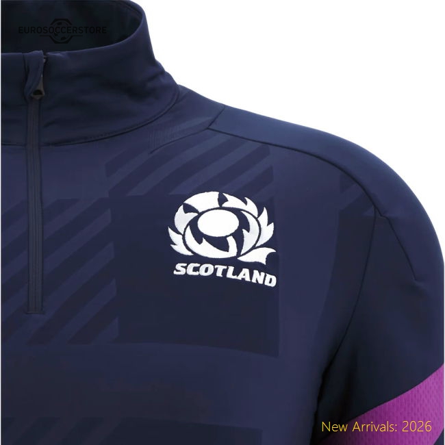 Football Team Kids Scotland Rugby Premium Jersey Drycell Soft-touch